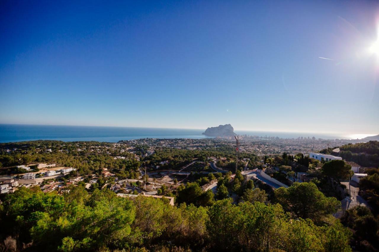 Villa Hayahay With Private Pool & Amazing View Calpe Eksteriør billede